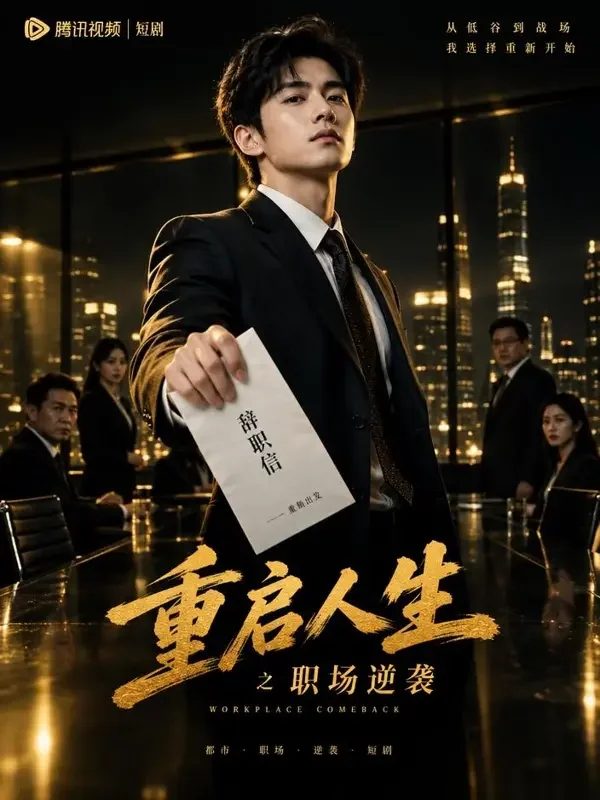 橙果短剧免费《逆袭从离职开始》封面 - 都市逆袭题材短剧